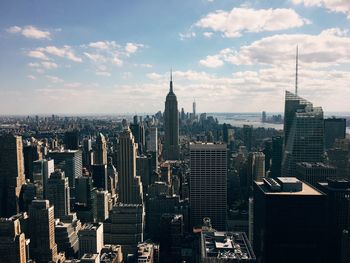 Aerial view of cityscape
