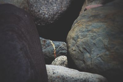 Close-up of stones