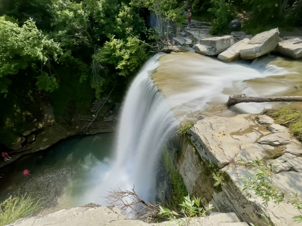 water, waterfall, body of water, beauty in nature, scenics - nature, watercourse, tree, nature, plant, rock, stream, motion, forest, environment, flowing water, river, water feature, long exposure, land, water resources, rapid, flowing, no people, outdoors, non-urban scene, travel destinations, landscape, blurred motion, day, travel, spring, green, sports, idyllic, tourism, rock formation, canyon