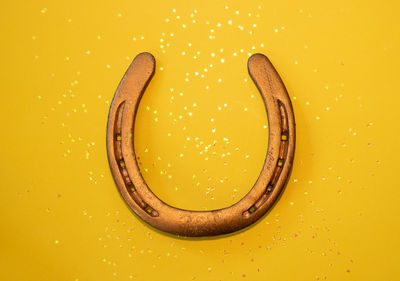 Directly above shot of spoon on table