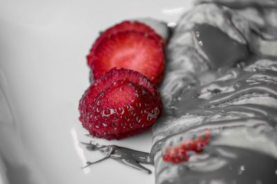 Close-up of strawberry