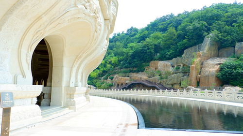 View of a temple