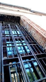 Low angle view of building against sky