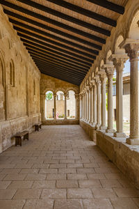 Corridor of building