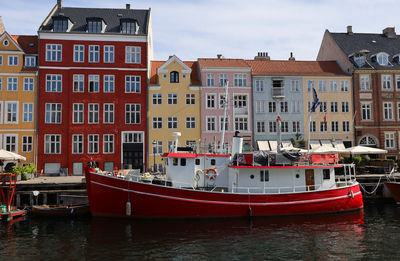 Boats in canal