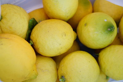 Close-up of fruits for sale at market stall