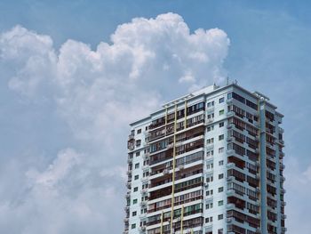 Low angle view of building against sky