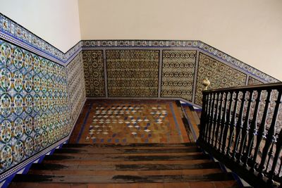 Low angle view of staircase