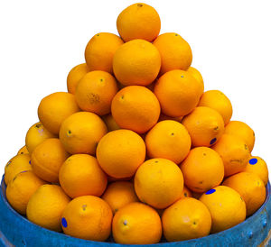 Close-up of orange fruit slices