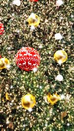 Close-up of christmas decoration