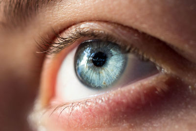 Full frame shot of woman face