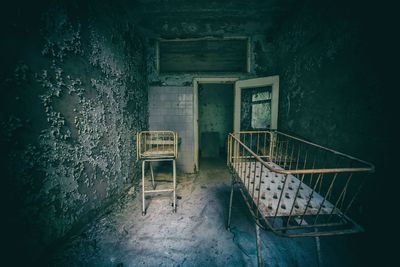 Cots in pripyat hospital