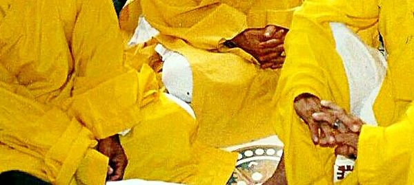 Close-up of woman in the dark