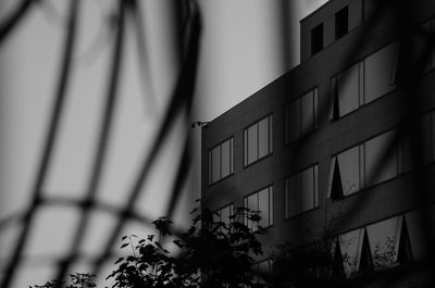 Low angle view of building against sky