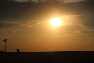 Scenic view of sunset