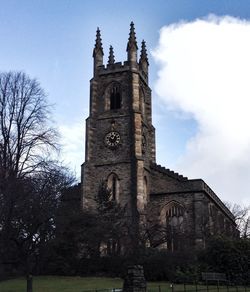 Low angle view of church