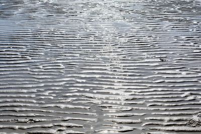 Full frame shot of rippled water