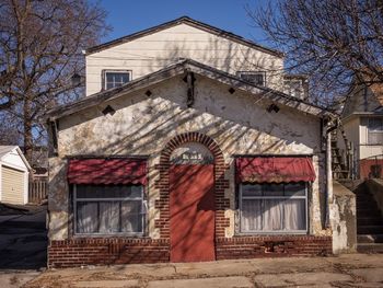 Exterior of old house