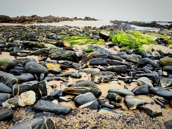 Stones on rocks