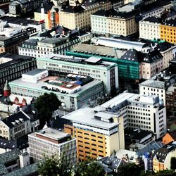 Buildings in city