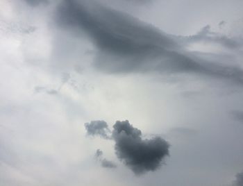 Low angle view of sky