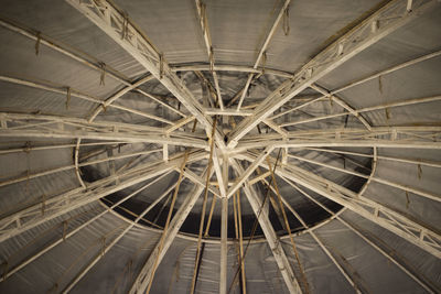 Low angle view of ceiling