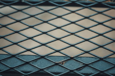 Full frame shot of chainlink fence