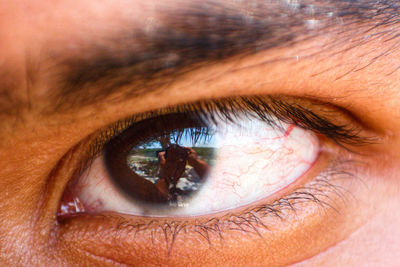 Close-up of human eye
