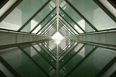 Low angle view of ceiling