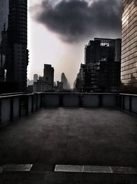 Modern cityscape against sky