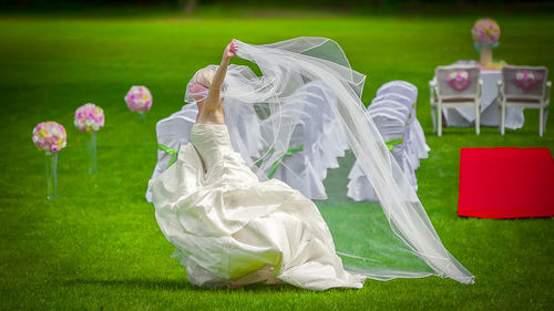 Lawn in lawn