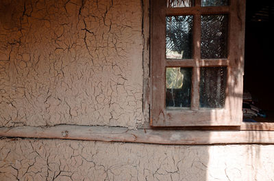 Window of old building