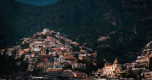 Amazing view of the amalfitan coast