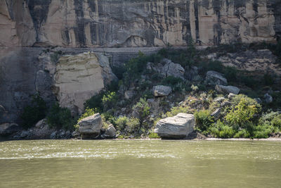 Scenic view of cave