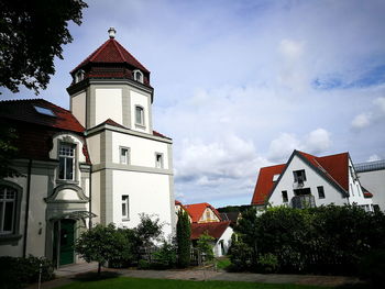 View of bell tower against sky