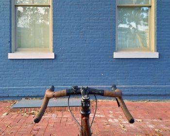 View of brick wall
