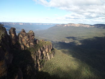 Panoramic view of sea against sky