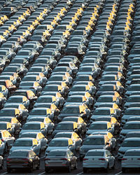 Full frame shot of empty seats