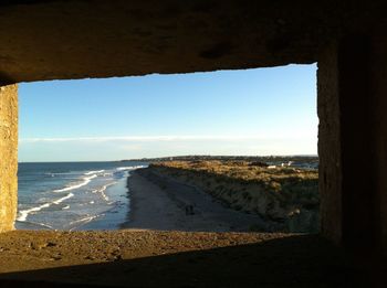 View of sea against sky