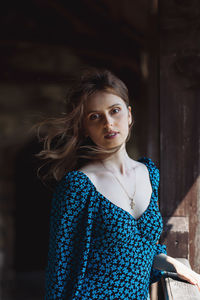 Portrait of a young woman