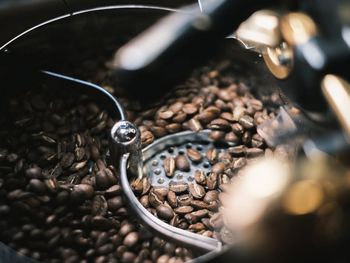 Close-up of coffee beans
