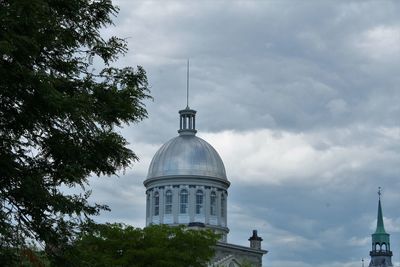 Low angle view of building against sky