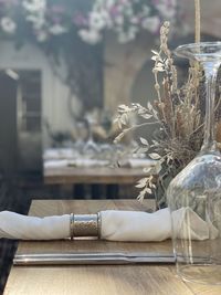 Close-up of illuminated light bulb