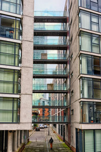 Modern buildings in city