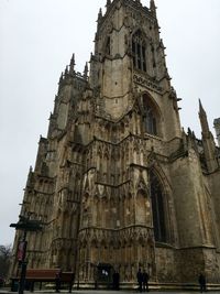 Low angle view of temple