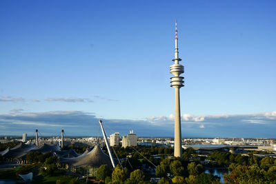 Olympic tower in munich