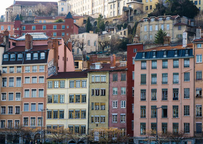 Buildings in city