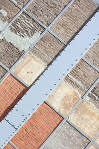 Full frame shot of tiled floor