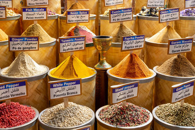 Full frame shot of food for sale