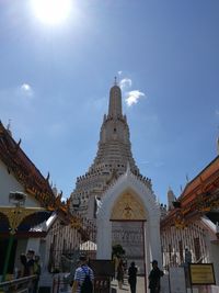 Low angle view of cathedral against sky